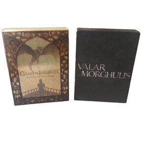 Game Of Thrones 2 Box Sets Forth and Fifth Season DVDS Preowned